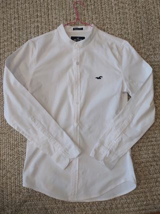 Camisa Blanca XS S Chico Hollister