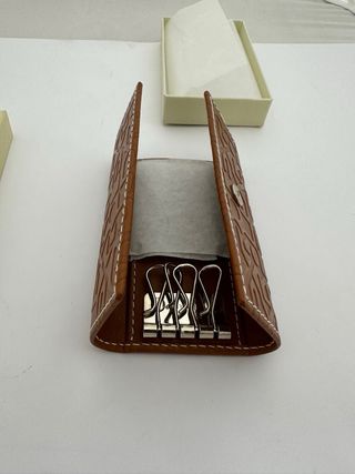 Llavero Rolex marron