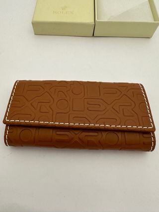Llavero Rolex marron