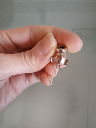 Charm banderines de plata nuevo