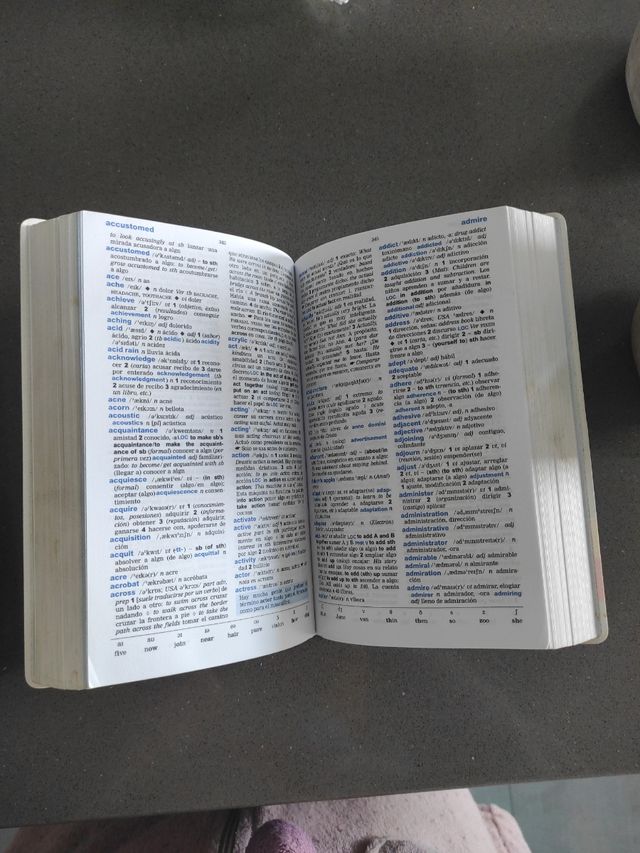 Diccionario Español -Ingles/ Inglés -Esp