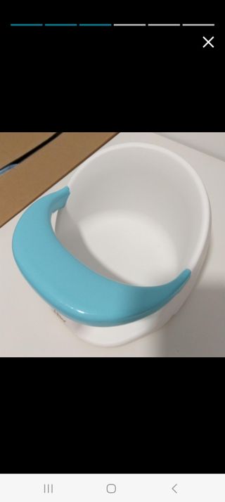 Asiento bañera bebe