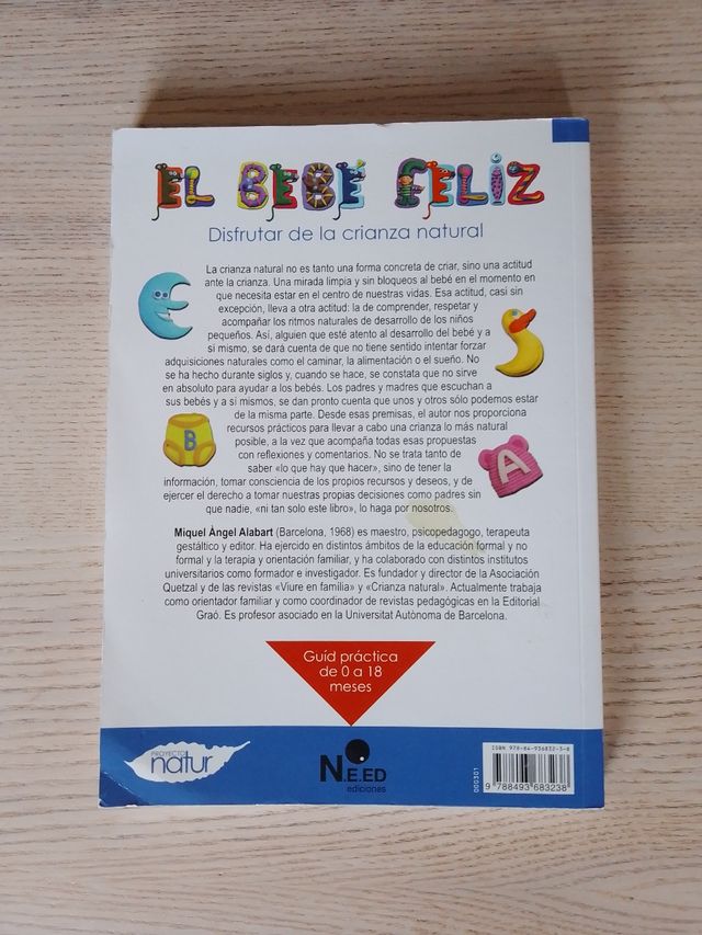 Libro El Bebé Feliz - M.A. Alabart