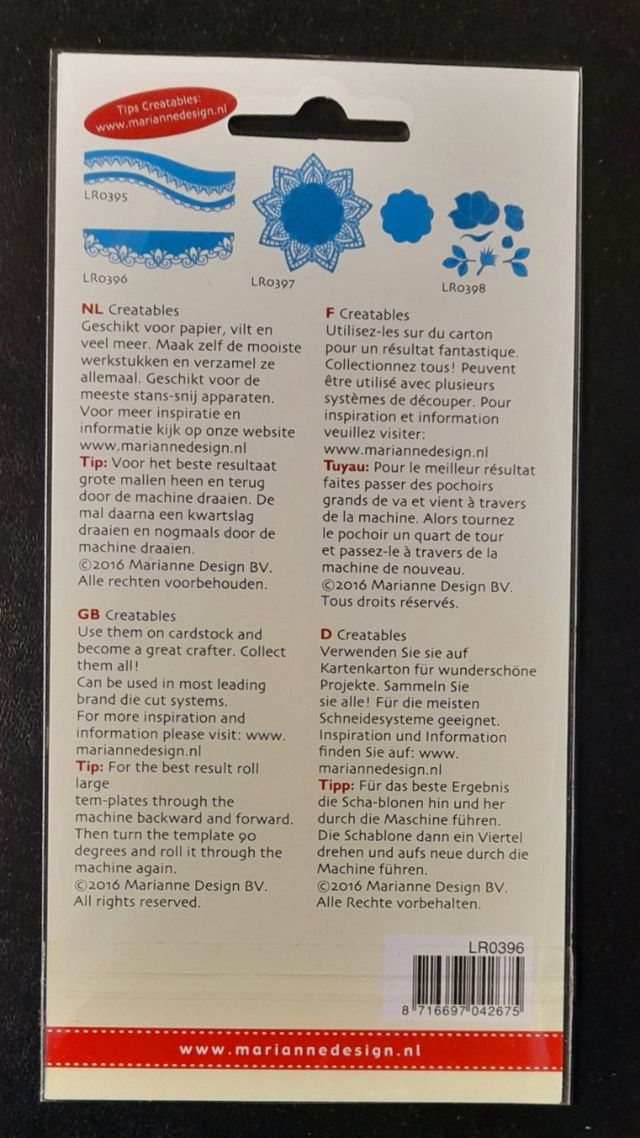 Fustelle creatables Marianne Design