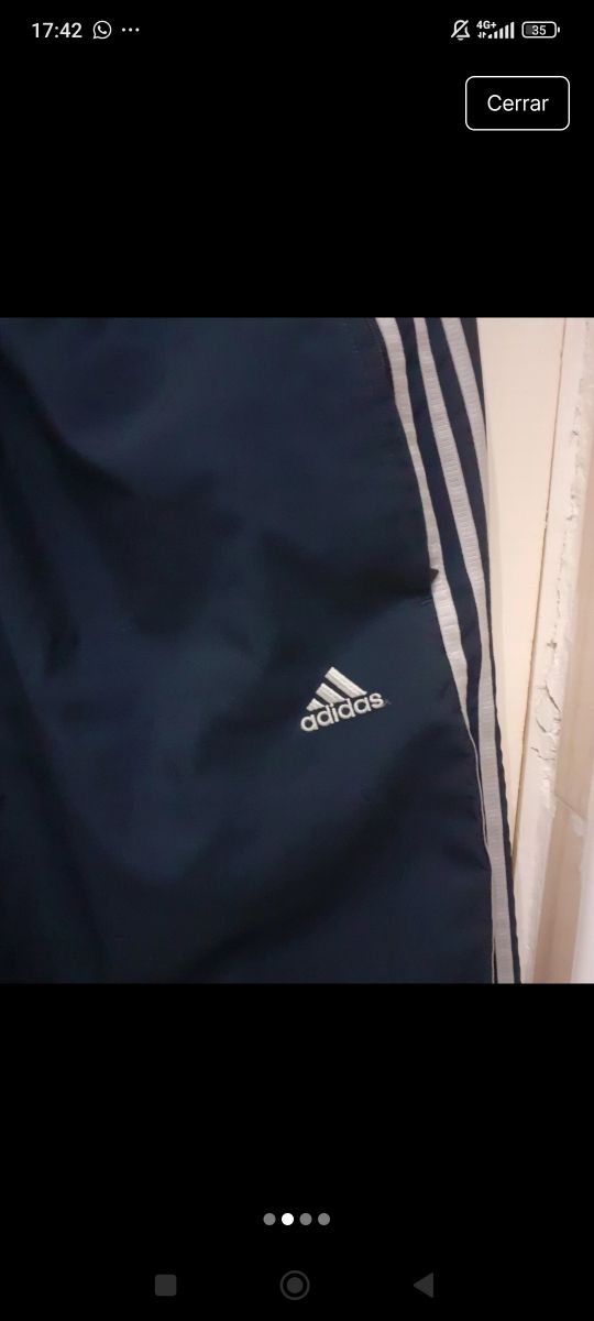 Pantalon ancho Adidas vintage 😎