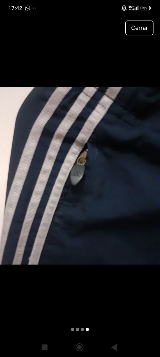 Pantalon ancho Adidas vintage 😎