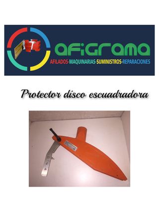 Protector para disco escuadradora