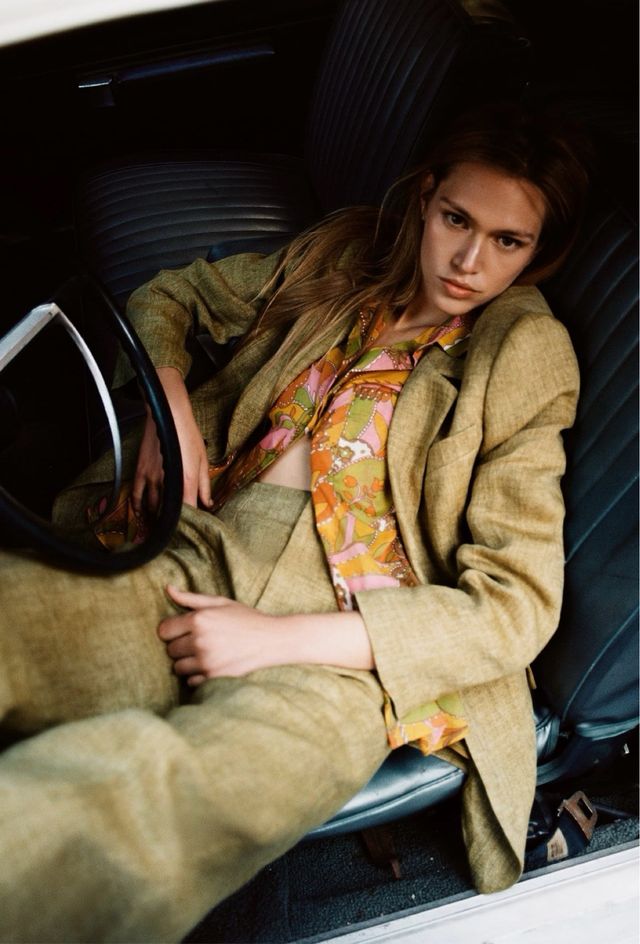 traje oversize lino limited edition