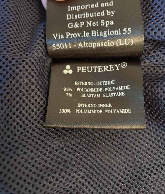 Giacca a vento, Peuterey, Blu, M, nuova