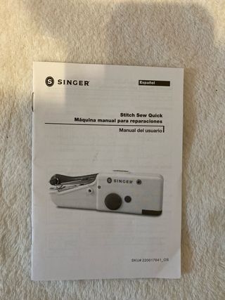 maquina grapadora de coser manual Singer