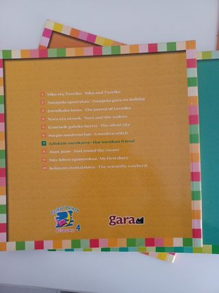 Libros en euskera e ingles