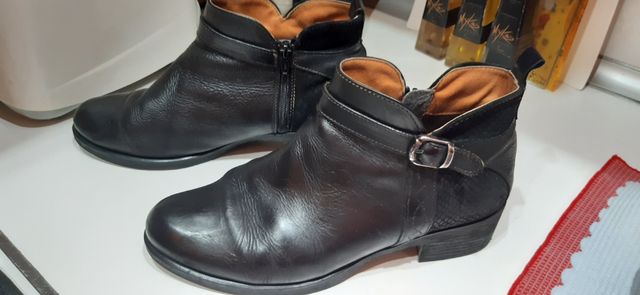 Botines piel señora