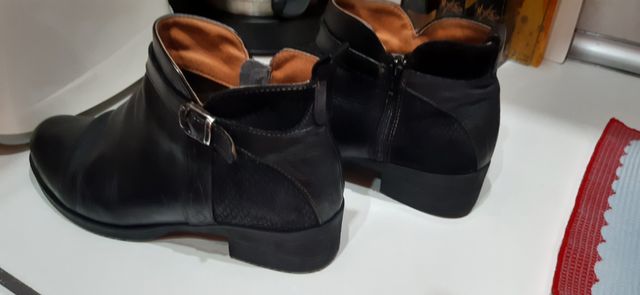 Botines piel señora