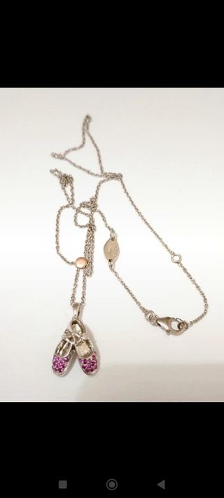 Collana in argento 925 Tutù gioielli