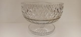 Centro tavola in cristallo di boemia