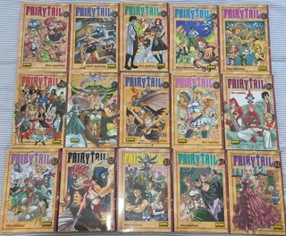 Manga Fairy Tail. Del 1 al 15
