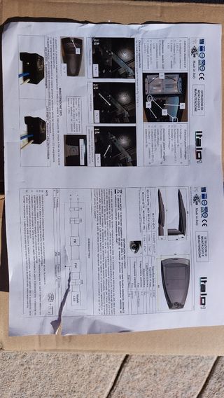 Lampione armatura a LED