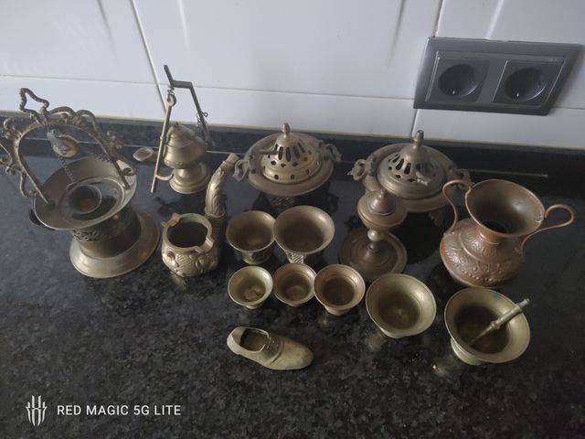Colección piezas bronce