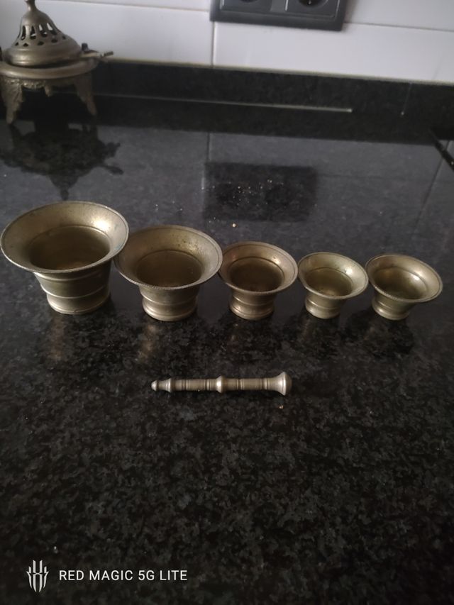 Colección piezas bronce