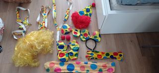 Complementos disfraz payaso