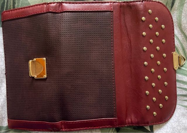 Portafoglio bordeaux