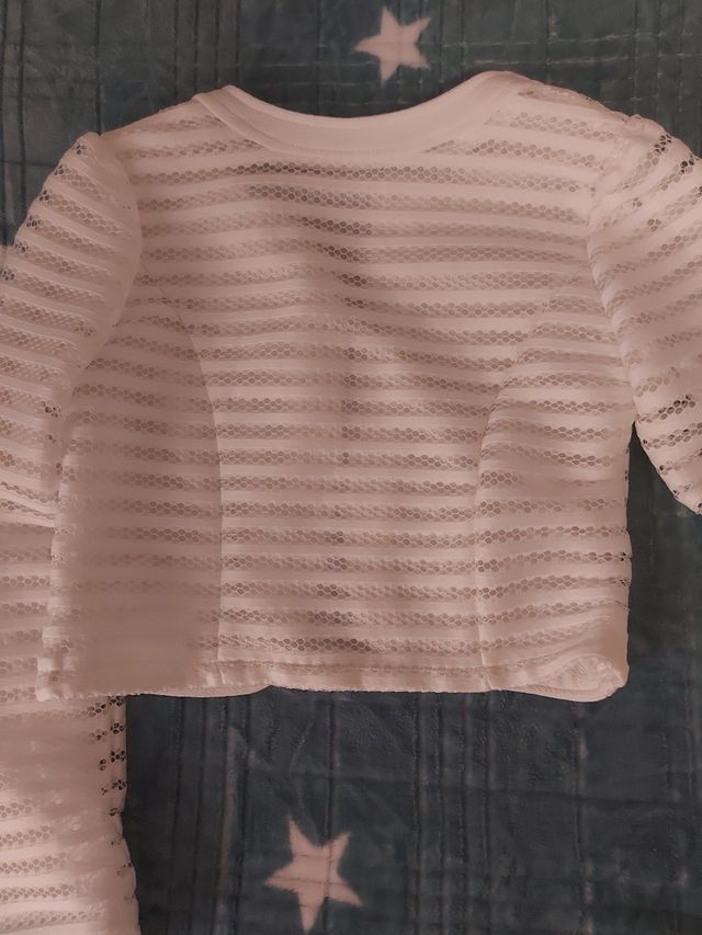 Chaqueta blanca vestir talla 12