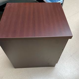 Cajonera BUK con ruedas Wengue de 3P mobel