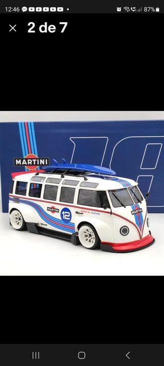 1/18 Maqueta Volkswagen Desig Martini