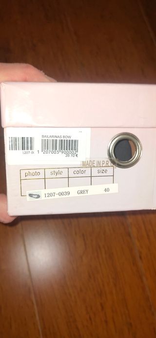 ZAPATOS BAILARINAS BOW AXEL T40