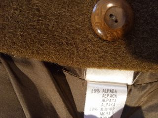 Abrigo alpaca mujer talla 48