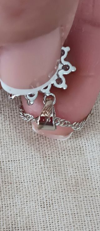 Collar con colgante corazón plata925