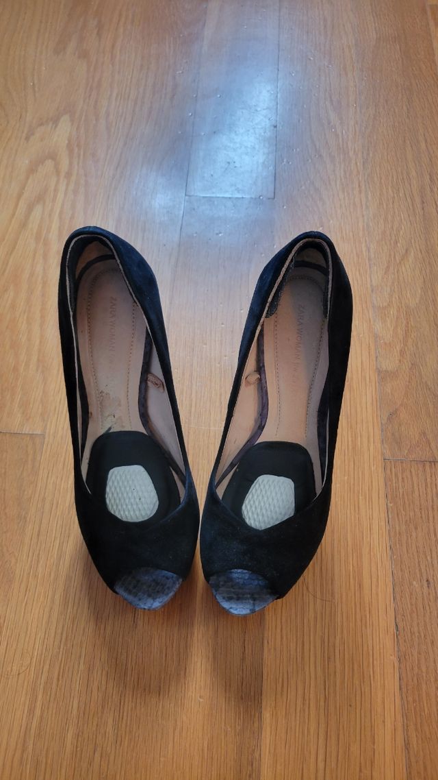 Zapatos de tacon de zara