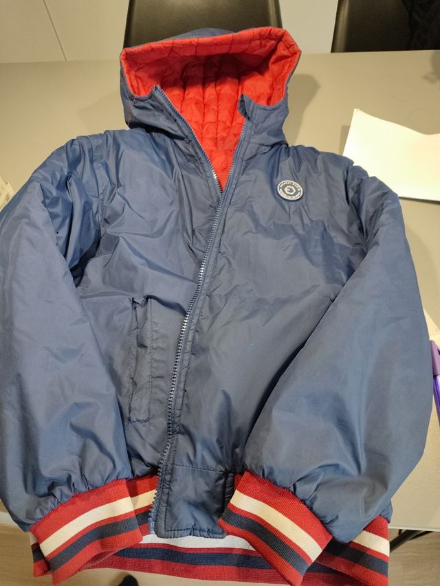 Chaqueta bomber reversible