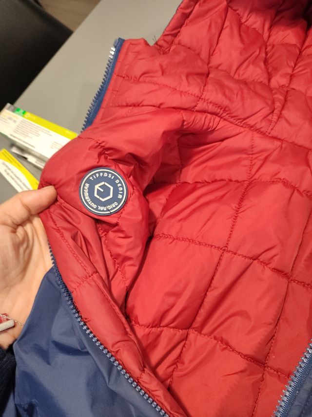 Chaqueta bomber reversible