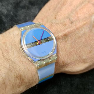 Swatch "Blue Painted Time" Año 2001