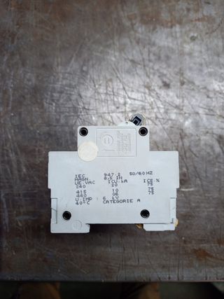 INTERRUPTOR MAGNETOTÉRMICO