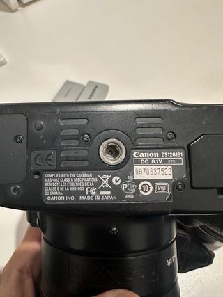 Camara de fotos Reflex Canon