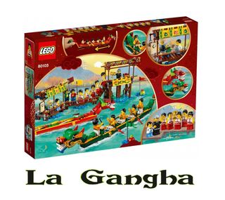 Lego 80103 Carrera de Barcos Chinesse Dragon Boat 