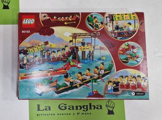 Lego 80103 Carrera de Barcos Chinesse Dragon Boat 