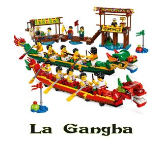 Lego 80103 Carrera de Barcos Chinesse Dragon Boat 