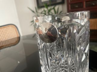 Espectacular Cubitera cristal tallado