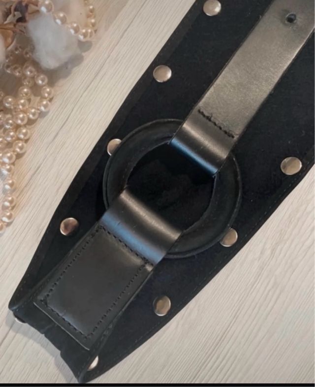 Cintura camoscio donna made in Italy