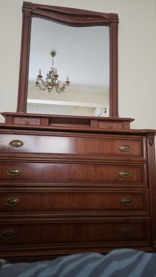 Dos sillones en madera auténtica bonitas vintage