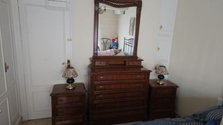 Dos sillones en madera auténtica bonitas vintage