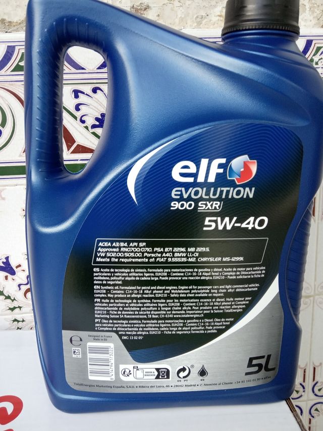 Aceite de motor ELF