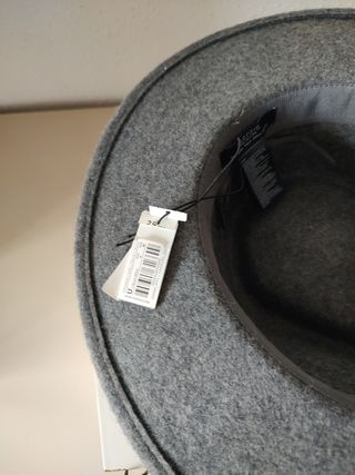 Sombrero lana unisex Nuevo gris Talla unica