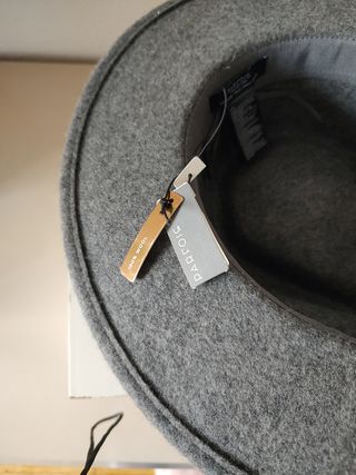 Sombrero lana unisex Nuevo gris Talla unica