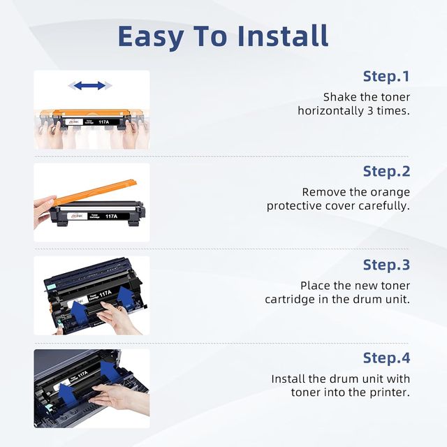 Cartuchos tinta compatibles con HP 117A NUEVOS