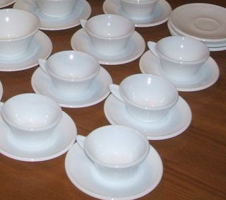 Set caffé 8 tazzine più 8 piattini