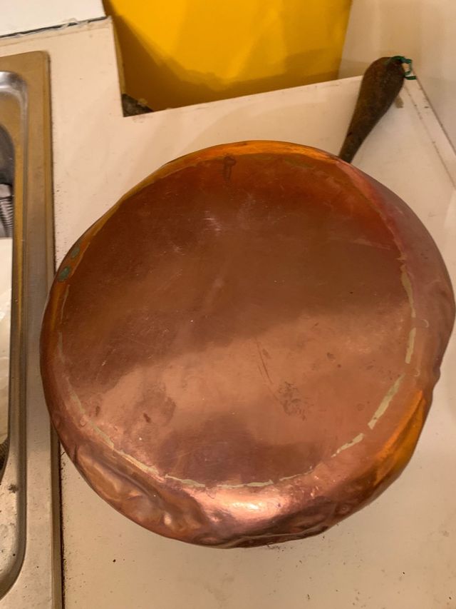 Rame scaldaletto antico